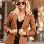 Leather Blazer